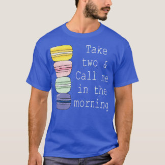 Macaroon French Macaron Funny Macaron Cookie Gesch T-Shirt