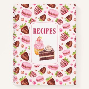 Macaroons Cake Cupcake Desserts Rezepte Notizbuch