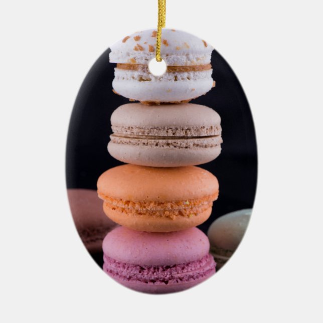 Macaroons Keramik Ornament (Vorne)