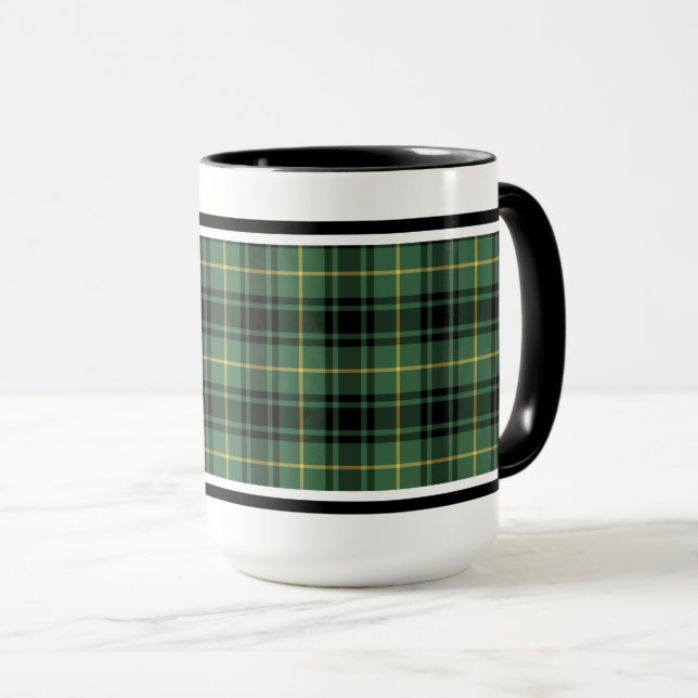 MacArthur Clan Tartan Tasse (VorderseiteRechts)