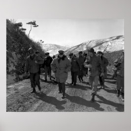 MacArthur in Korea Poster