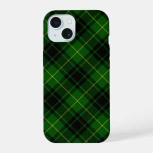 MacArthur-Tartan grün kariert iPhone 15 Hülle