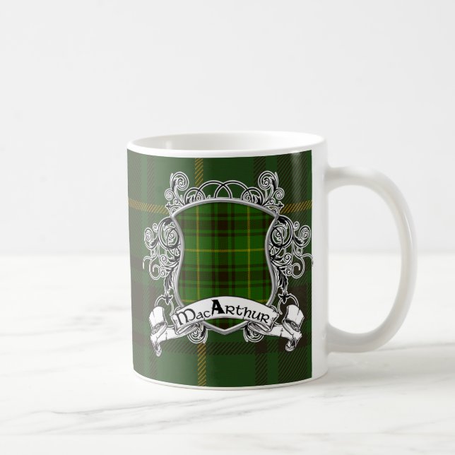 MacArthur Tartan-Schild Kaffeetasse (Rechts)