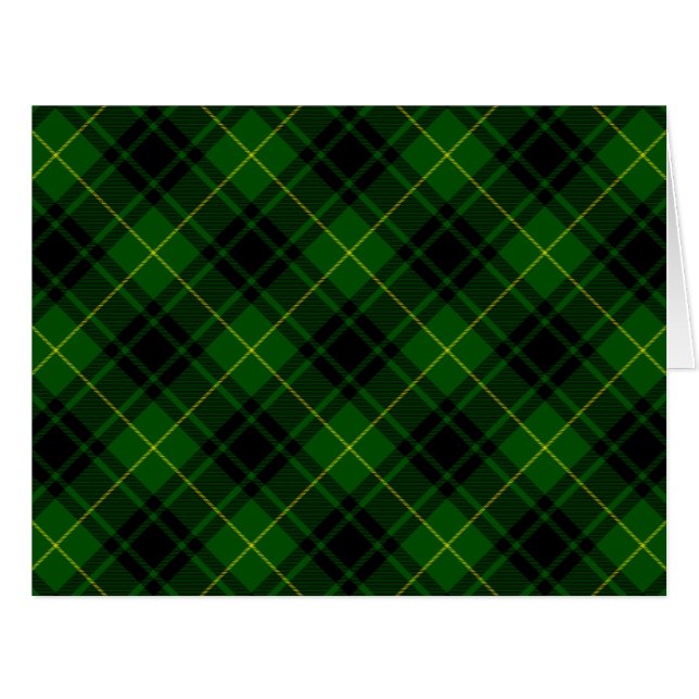 MacArthur Tartgrün kariert (Vorderseite (Horizontal))