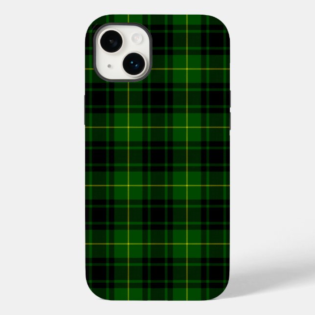 MacArthur Tartgrün kariert Case-Mate iPhone 14 Plus Hülle (Rückseite)