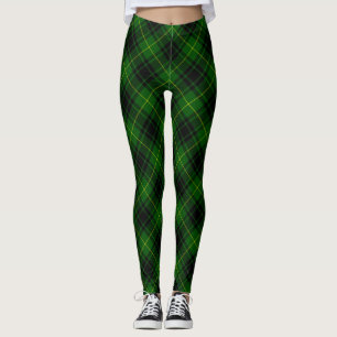 MacArthur Tartgrün kariert Leggings