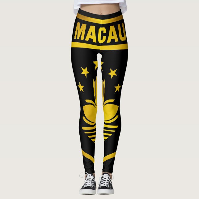 Macau Emblem Leggings (Vorderseite)