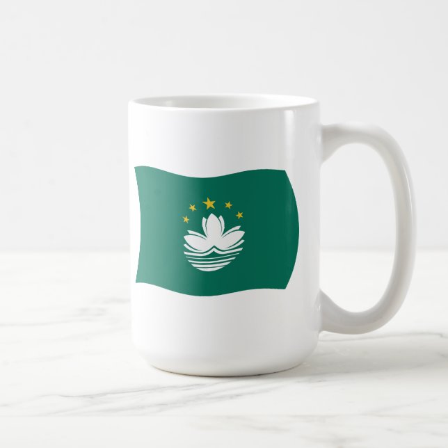 Macau Flag-Tasse Kaffeetasse (Rechts)