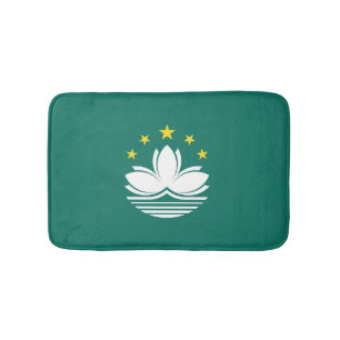 Macau-Flagge Badematte
