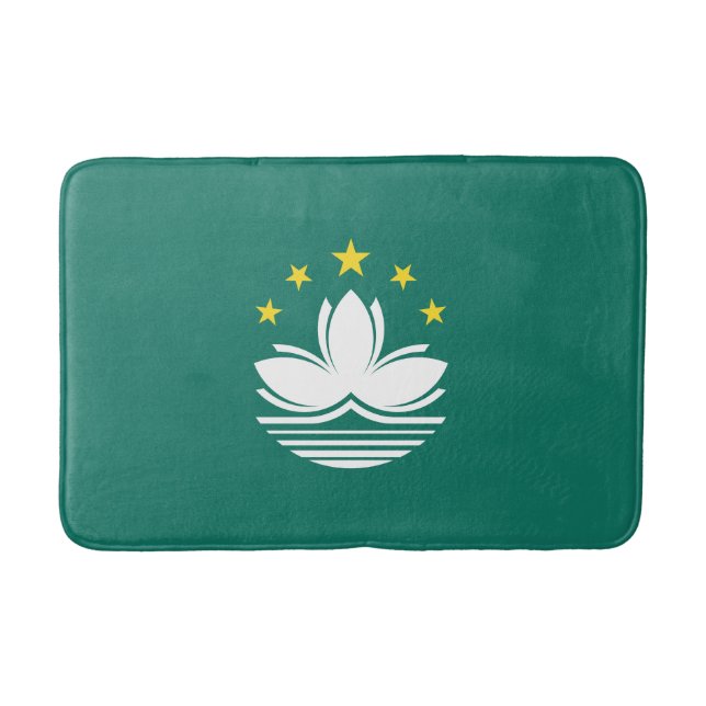 Macau-Flagge Badematte (Vorderseite)