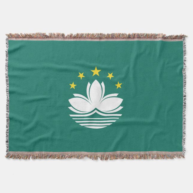 Macau-Flagge Decke (Vorderseite)