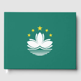 Macau-Flagge Gästebuch