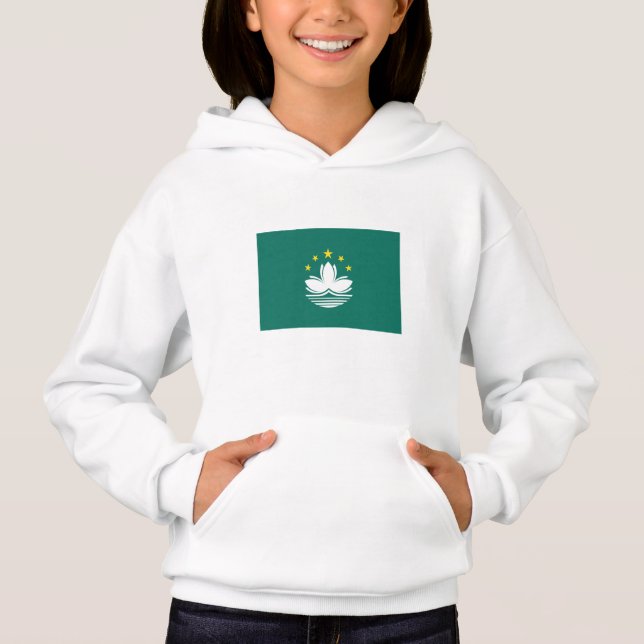 Macau-Flagge Hoodie (Vorderseite)