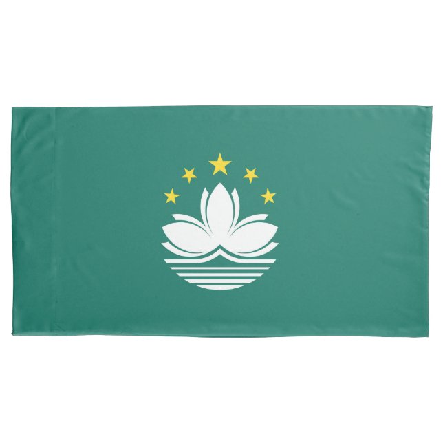 Macau-Flagge Kissenbezug (Vorderseite)