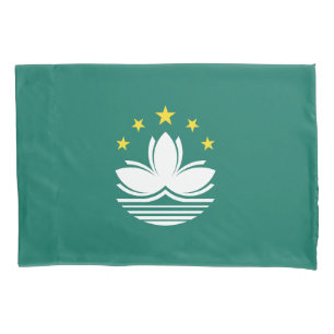 Macau-Flagge Kissenbezug