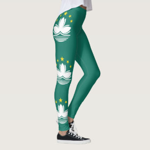 Macau-Flagge Leggings