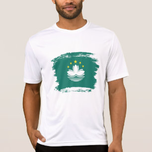 Macau-Flagge T-Shirt