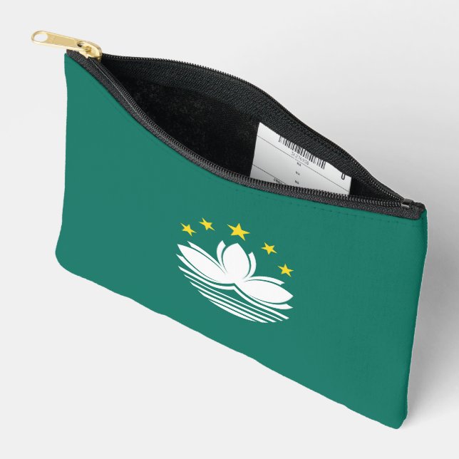 Macau-Flagge Zubehörtasche (Offen)