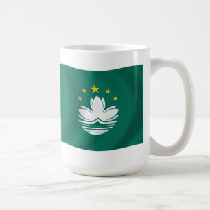 Macau-Flaggen-Tasse Kaffeetasse