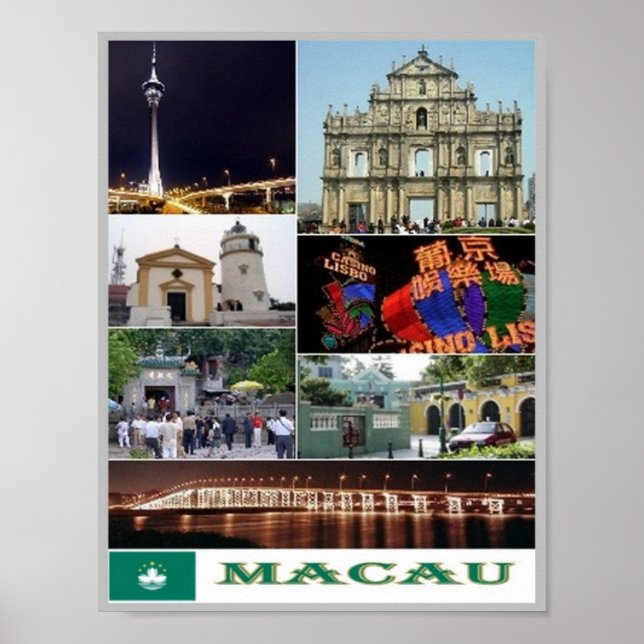 Macau - Macau - Mosaik - Poster (Vorne)