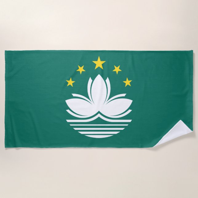 Macau Strandtuch (Vorderseite)