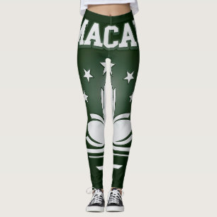 Macau-Wappen Leggings