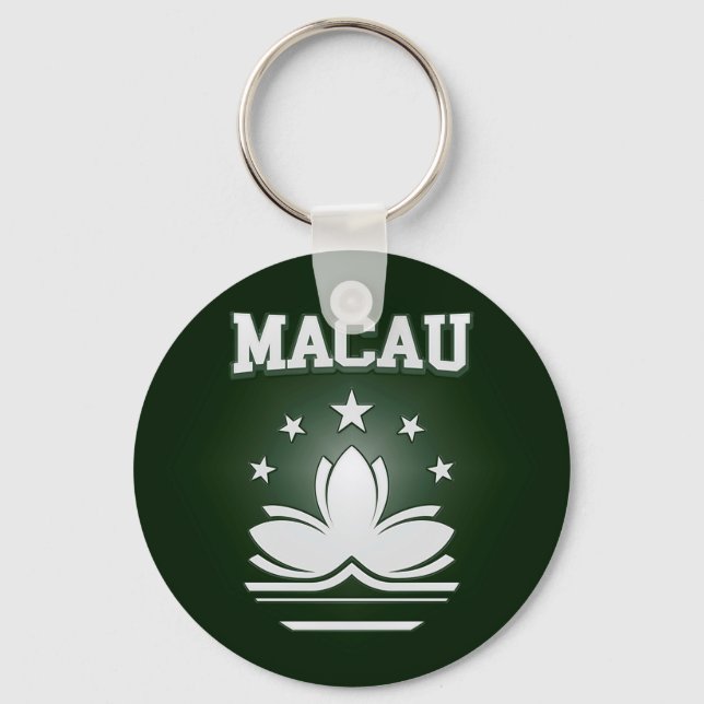 Macau-Wappen Schlüsselanhänger (Vorderseite)