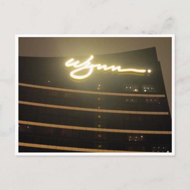 Macau Wynn Postkarte (Vorderseite)