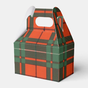 Macaulay Clan karierter schottischer Tartan Geschenkschachtel