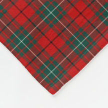 MacAulay Clan Red and Green Tartan