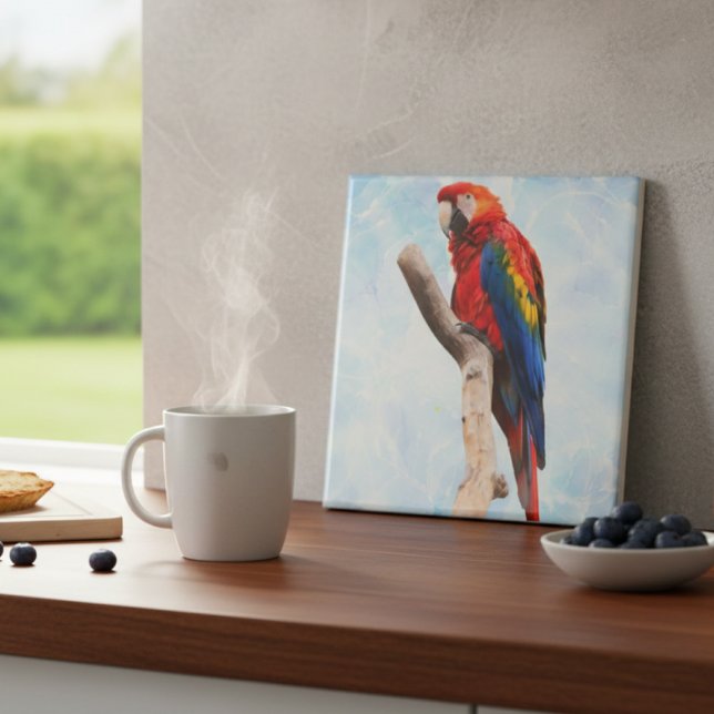 Macaw Beauty Fliese (Von Creator hochgeladen)