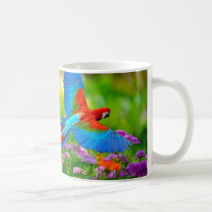 Macaw-Papagei Kaffeetasse