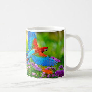 Macaw-Papagei Kaffeetasse