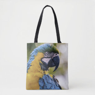 Macaw Parrot Portrait Foto Tasche