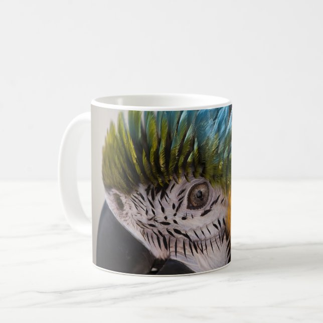 Macaw Parrot - Tasse (Vorderseite Links)