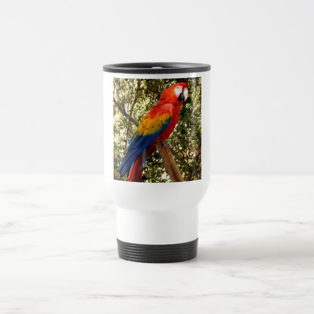 Macaw-Reise-Tasse Reisebecher (Mittel)