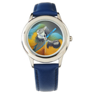 Macaws in love armbanduhr