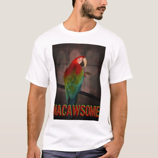 MACAWSOME T-Shirt (Vorderseite)