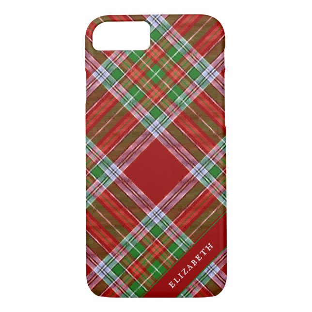 MacBain MacBean Clan Tartan Kariert Case-Mate iPhone Hülle (Rückseite)