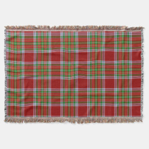 MacBain MacBean Scottish Clan Tartan Kariert Decke