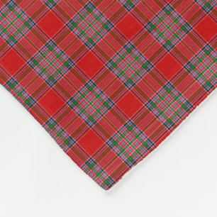 MacBean-Clan-Tartan Fleecedecke
