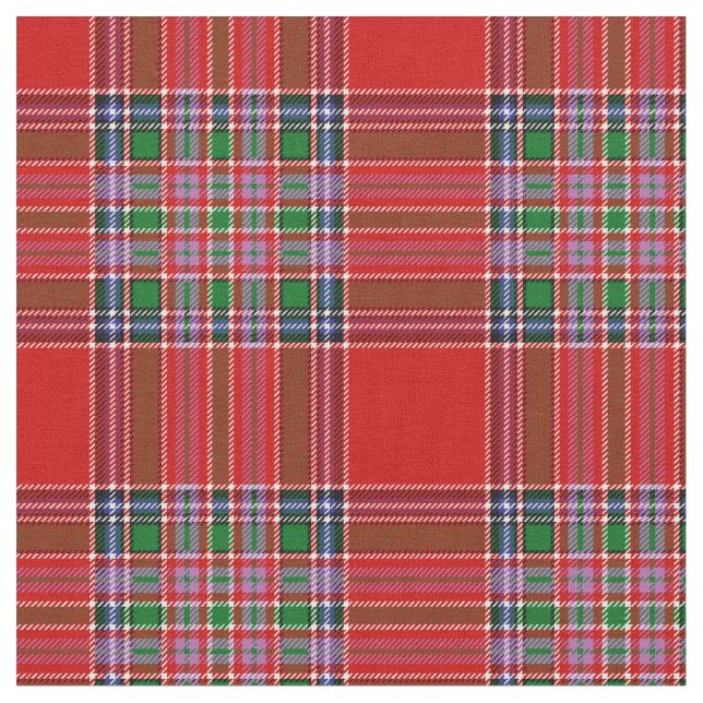 MacBean Tartan-Druck Stoff (Nahaufnahme)