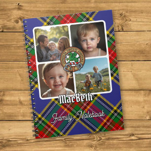 MacBeth Familienfoto-Collage Notizblock
