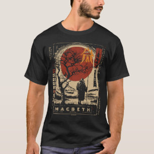 Macbeth Shakespeare Poster - Japanisch Ukiyo-e T-Shirt