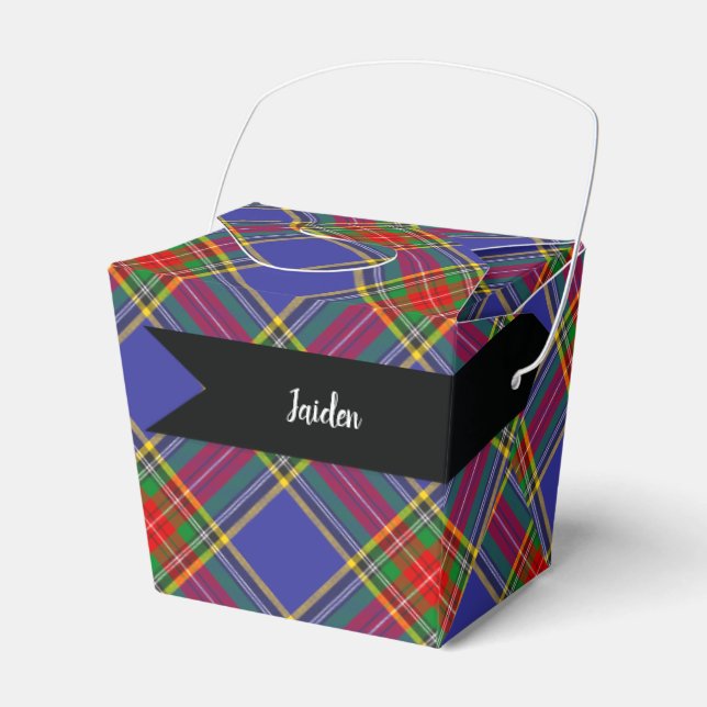 MacBeth Tartan Kariertes schottisches Muster Geschenkschachtel (Vorderseite)