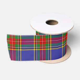 MacBeth Tartan Kariertes schottisches Muster Satinband