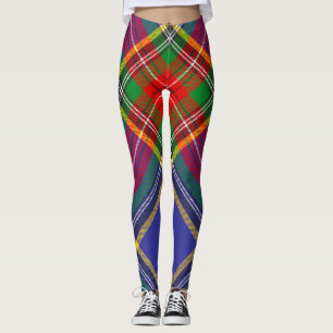 MacBeth Tartan Plädoyer Scottish Pattern Leggings