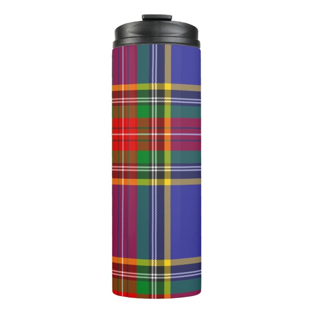 MacBeth Tartan Plädoyer Scottish Pattern Thermosbecher (Vorderseite)