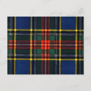 Macbeth Tartan Postkarte