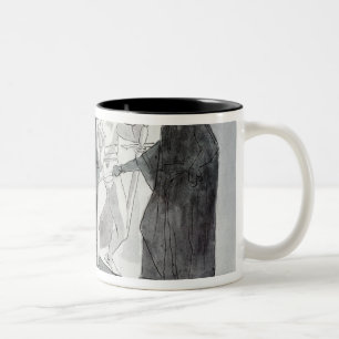 Macbeth und der bewaffnete Kopf Zweifarbige Tasse